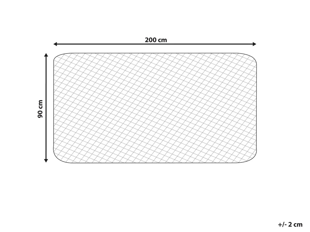 Polyester-Matratzenschoner ALMANZOR 90 x 200 cm_823226