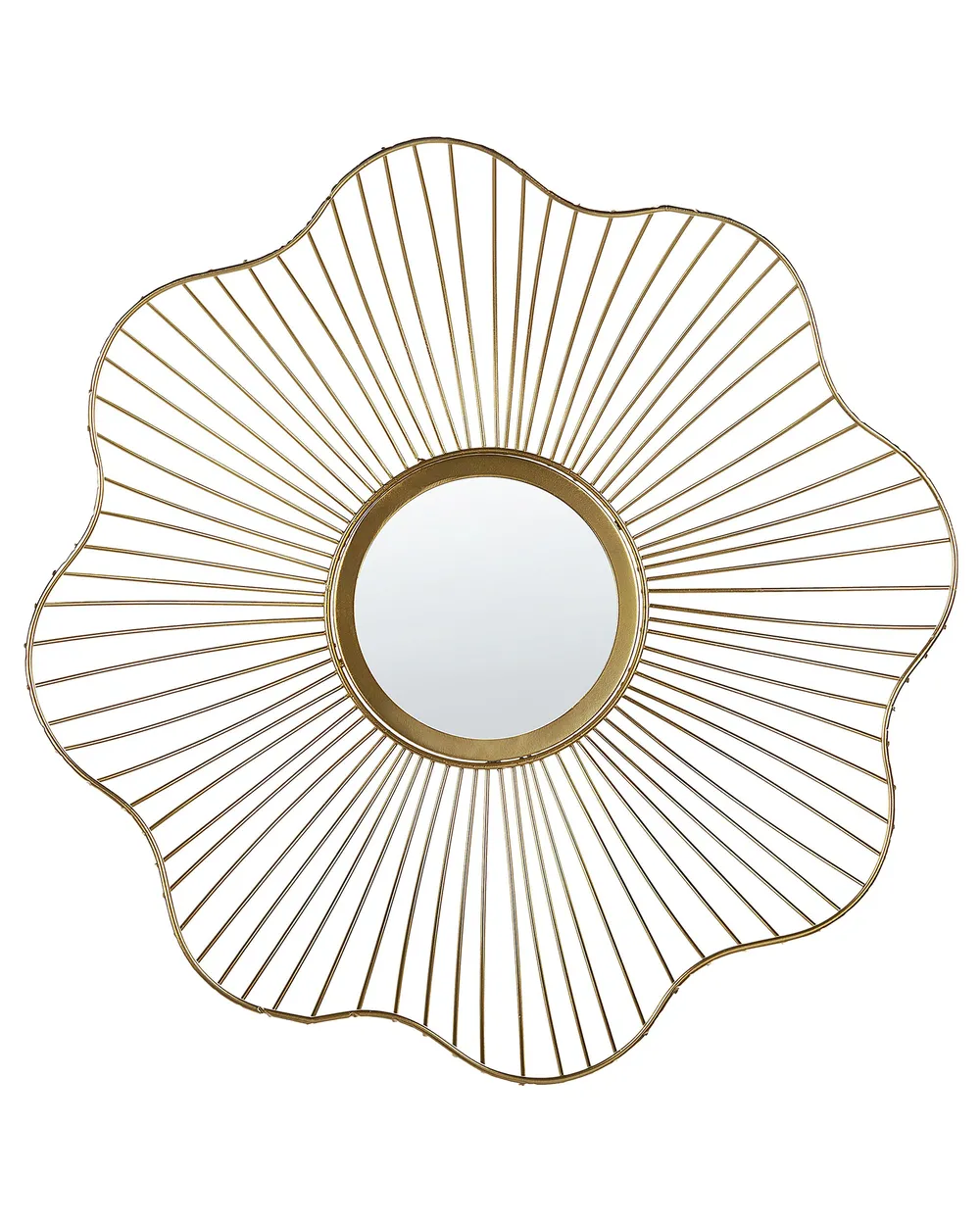 Wandspiegel SENS 40 cm 40 cm Metall Gold