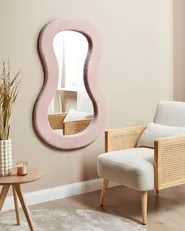 Wall Mirror PLANCHEZ 70 cm 112 cm Boucle Pink_1084721