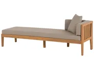 Garden Lounge Set with Table 7 Seater PATAJA Certified Acacia Wood Light Brown_803236