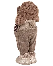 Weihnachtsdekoration 2er Set PAROLA 39/54 cm Zwerg Braun_1174980