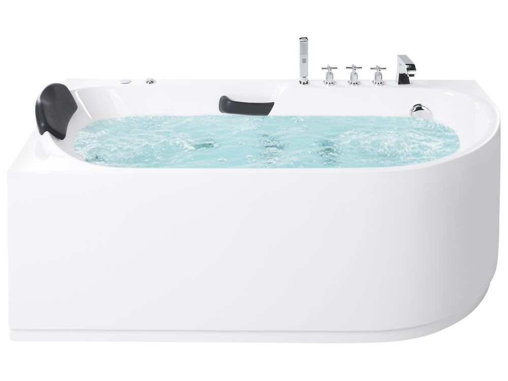 Hot Tub SAYULA 1700 x 800 mm White Right Hand