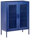 Schrank WAKATIPU Metall Marineblau