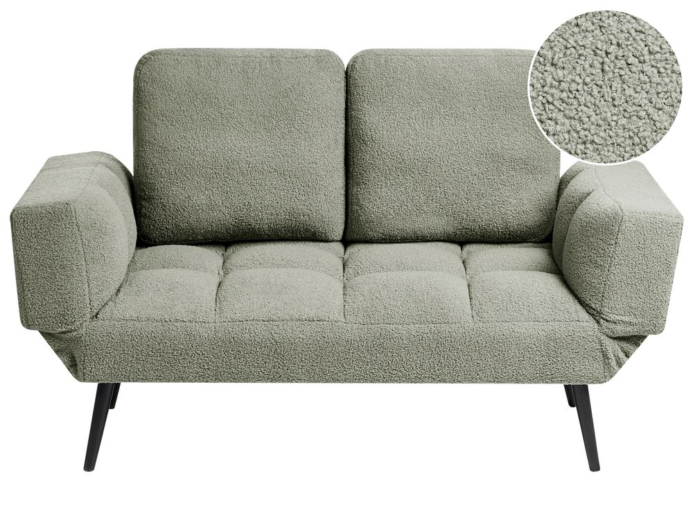 Kutijasta sofa dvosjed BREKKE Buklé Zeleni