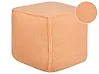 Pouffe ALIPUR Boucle Orange