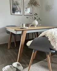 Esstisch PHOLA Helle Eiche 150 cm 90 cm_961379