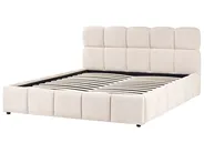 Ottoman Bed NOYON Fabric Light Beige 180 x 200 cm (EU Super King)_1056119