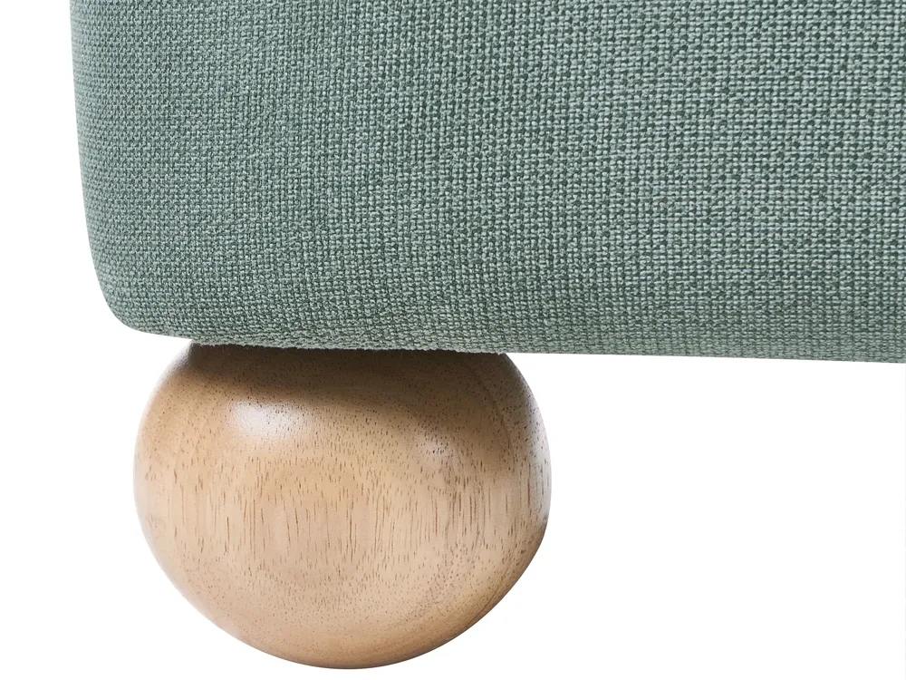 Living Room Set 6 Seater RATTVIK Fabric Light Green_1066641