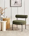 Sessel ALPHA Bouclé Grün