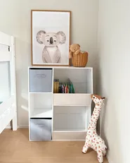 3 Tier Shelving Unit DARLOT 93 cm White_1045945