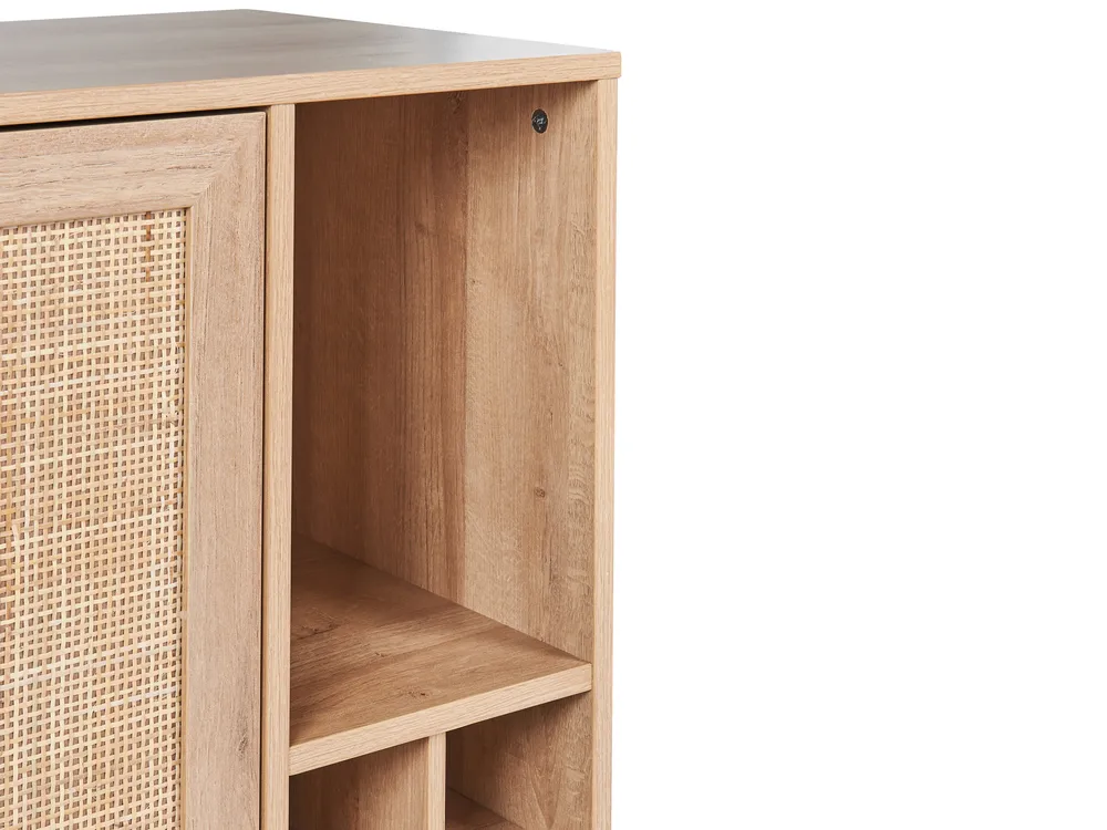 Wine Cabinet PAGET Light Brown_948098