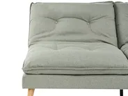 Schlafsofa 3-Sitzer YILA Stoff Grün_1056267