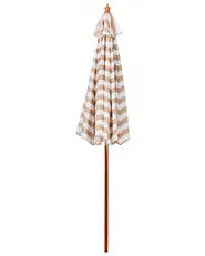 Marktschirm 260 cm FERENTILLO Beige / Weiß_735602