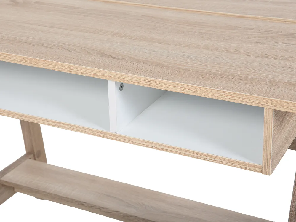 Schreibtisch JACKSON 110 cm 60 cm Weiß_735637
