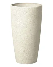 Set mit 2 Blumentöpfen ABDERA 31 cm Hellbeige_841250