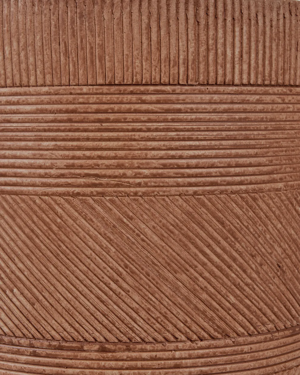 Blumenkübel VOULA 36 cm Goldbraun_963177