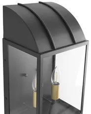Außenwandleuchte 2er Set BELITSA Schwarz_1099971