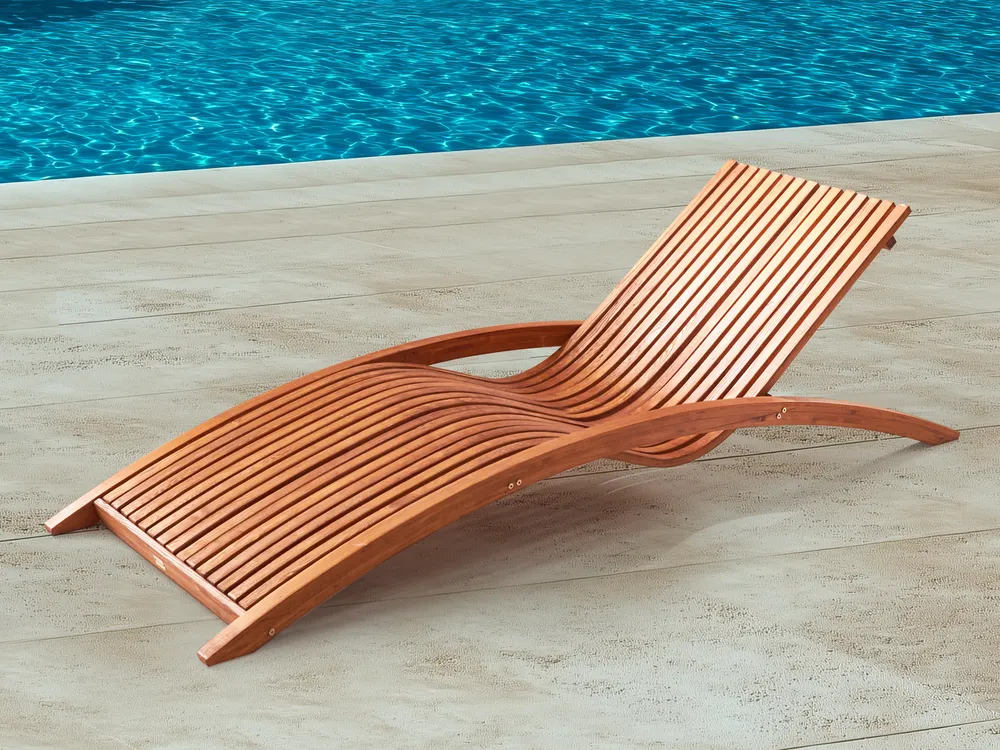 Sonnenliege TANARO Lärchenholz Braun_964915