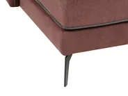 Ecksofa 3-Sitzer ALTAN Stoff Burgunderrot linksseitig_934975