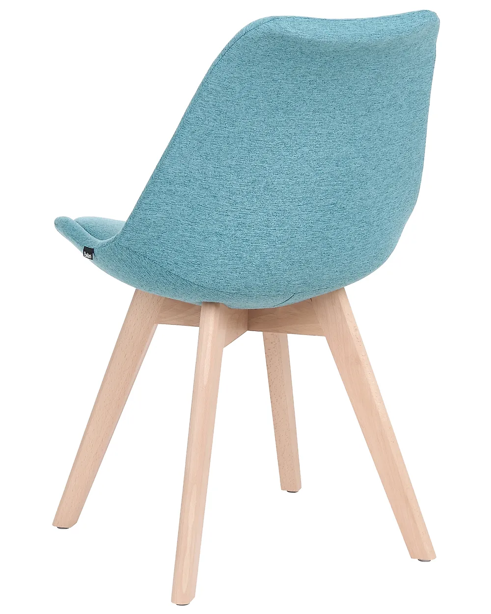 Set of 2 Dining Chairs DAKOTA II Fabric Light Blue_1176809