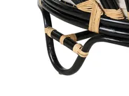 Sonneninsel 2er Set ROSSANO Rattan Schwarz_873243