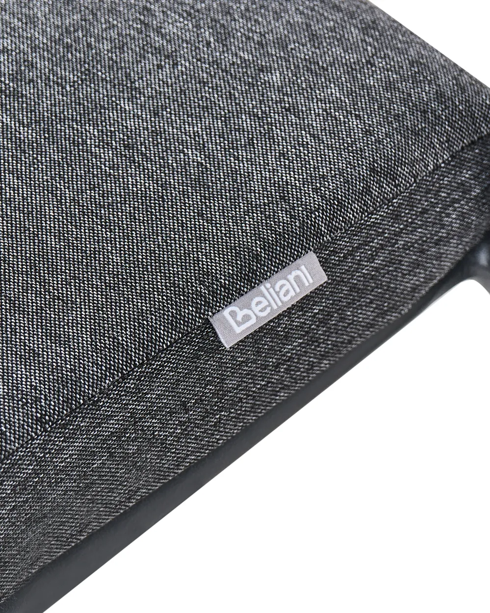 Set mit 4 Stühlen und Sitzkissen TACENO Metall Grau_1007831