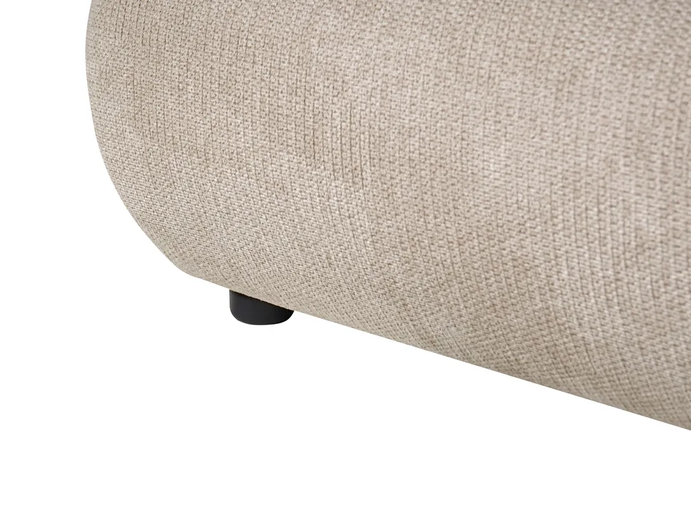 Ottoman Bed GRASSE Fabric Taupe 180 x 200 cm (EU Super King)_1056344