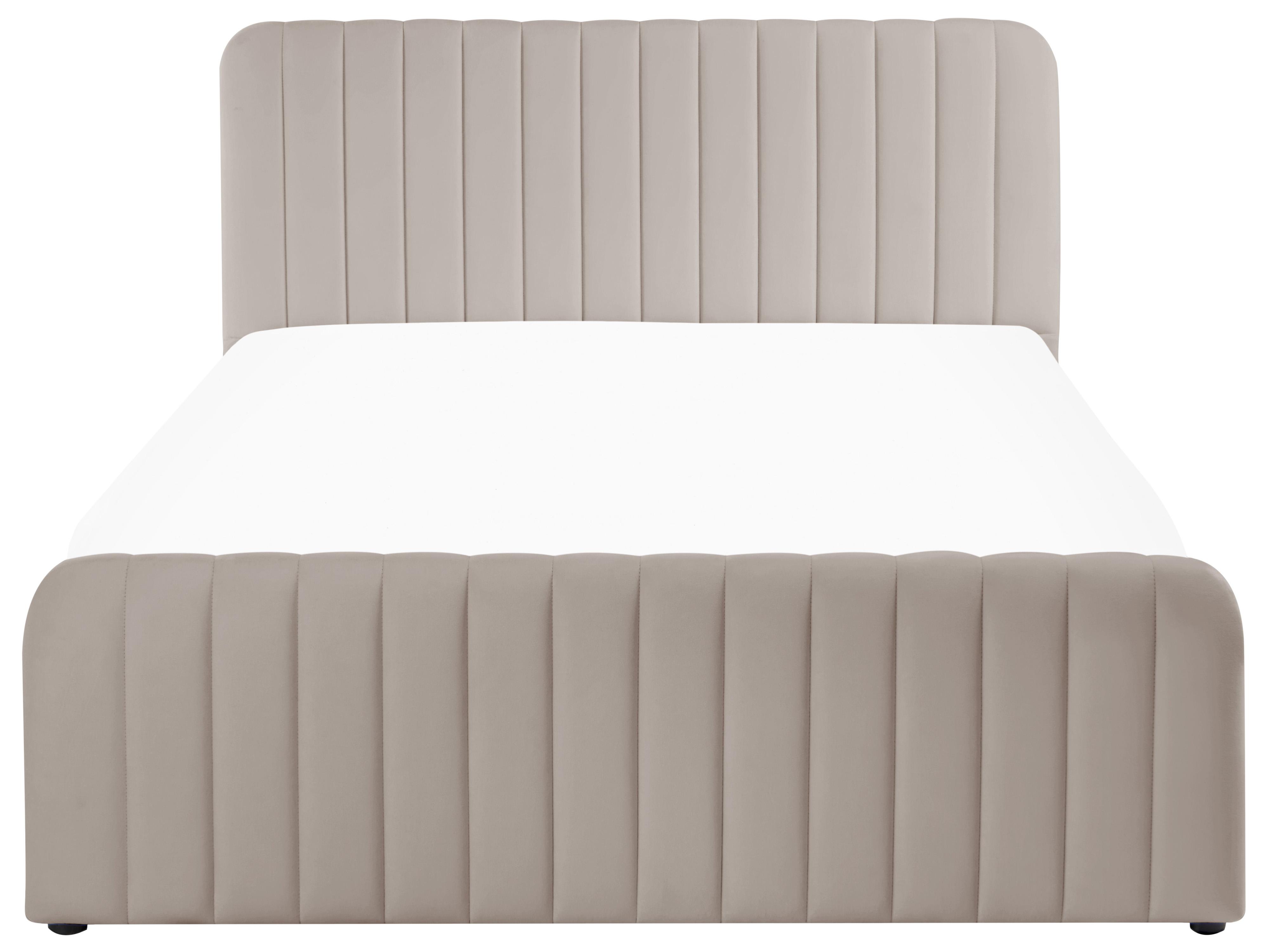 Ottoman Bed LUNAN Taupe 140 x 200 cm (EU Double)_1051517