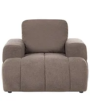 Fauteuil NARILLA Bouclé Taupe_1161488
