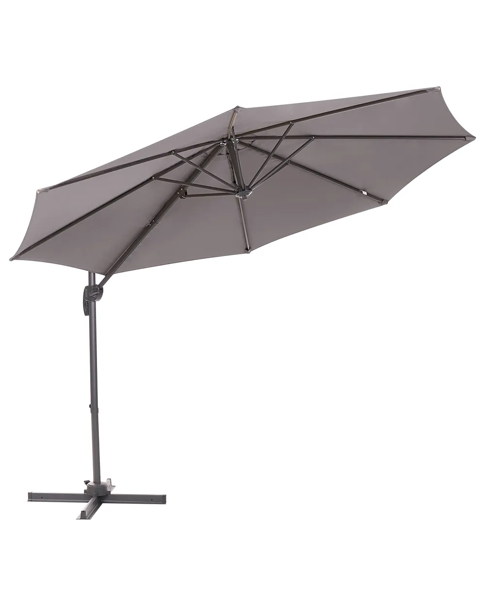 Ampelschirm 294 cm SAVONA Dunkelgrau_1102963