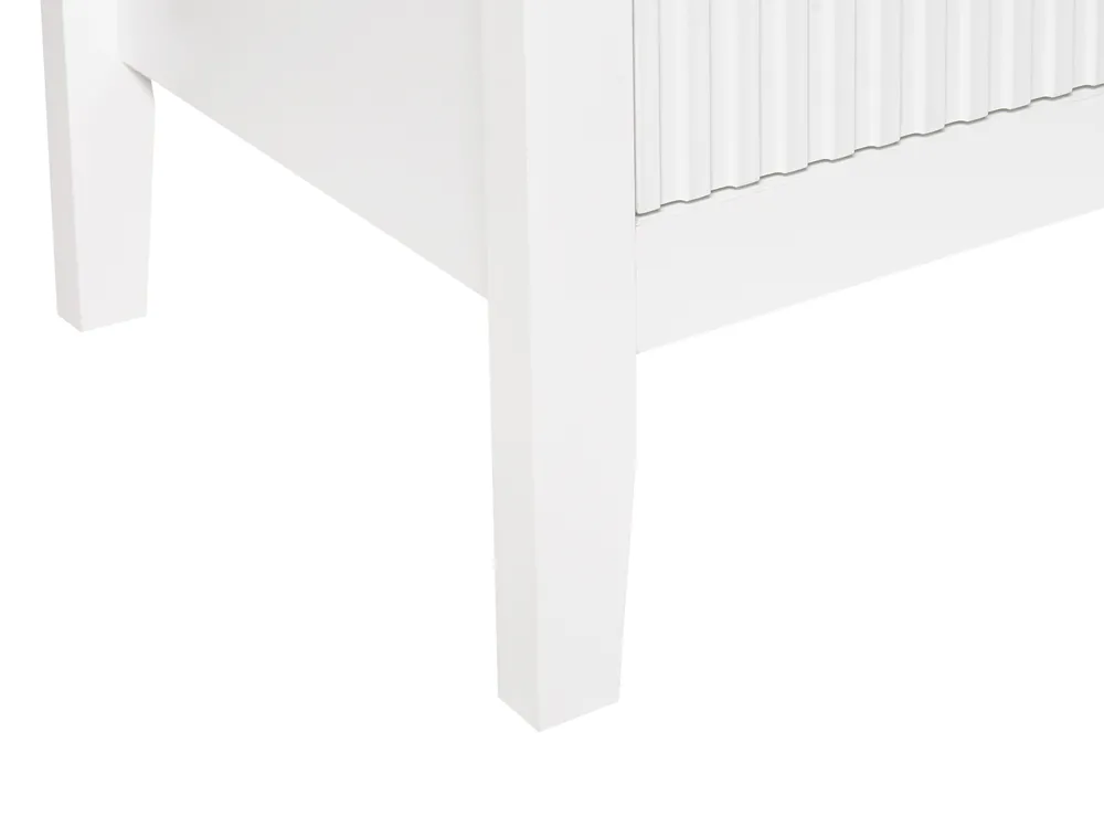 Kommode mit 6 Schubladen ASSISI Weiß_942761