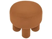 Hocker CANBY Bouclé Orange_1067002