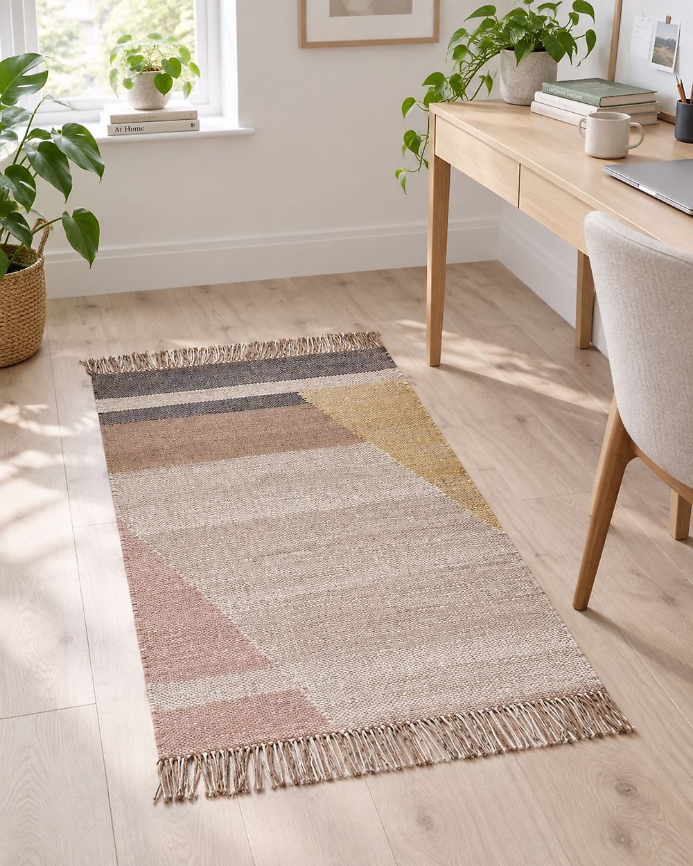 Rug SAMLAR Brown 80 x 150 cm Jute
