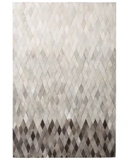 Rug MALDAN Beige 140 x 200 cm Leather_806250