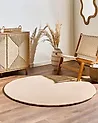 Teppich VASCO Beige ø 140 cm Wolle