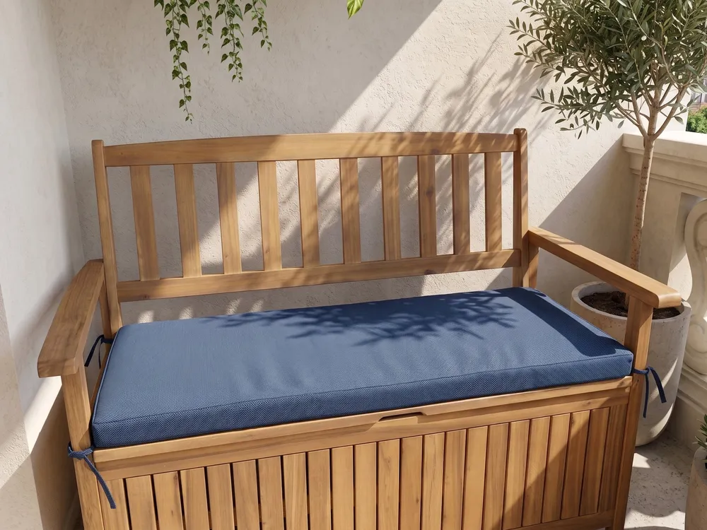 Bankauflage SOVANA 108 x 45 cm Blau