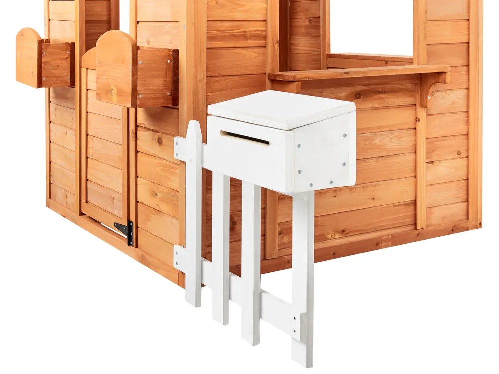 Garten Spielhaus AMPELIKO Tannenholz Braun_955700