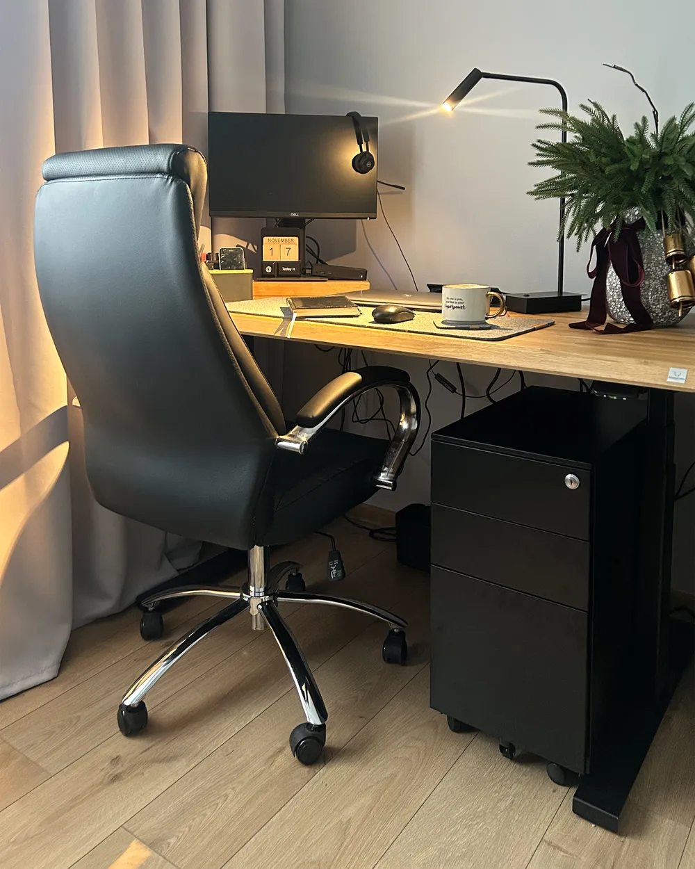 Büroschrank BOLSENA Metall Schwarz_977734