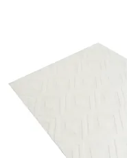 Teppich KEVIREL Cremeweiß 160 x 160 cm_1124518