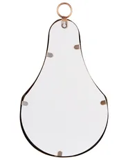Wandkerzenhalter BAZARNES 45 cm Metall Gold_973418
