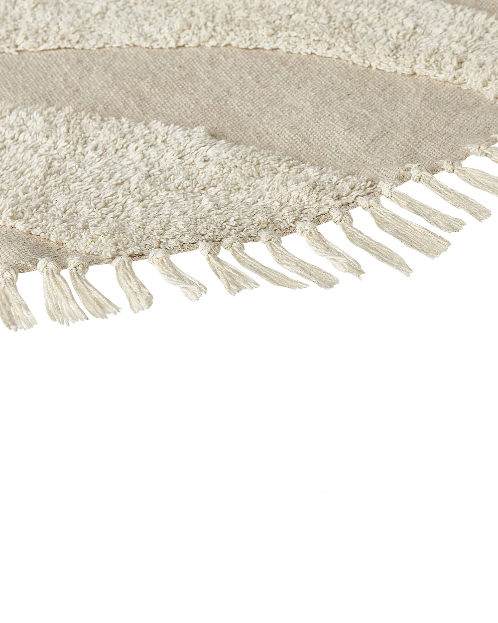 Rug ARTMAK Beige ø 140 cm Cotton_903883