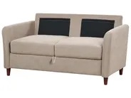 Sofa Set 5-Sitzer MARE mit Stauraum Stoff Taupe_918635