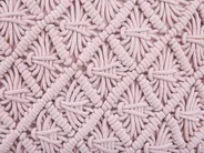 Set of 2 Decorative Cushions YANIKLAR 40 x 40 cm Cotton Pink Geometric Pattern_768957