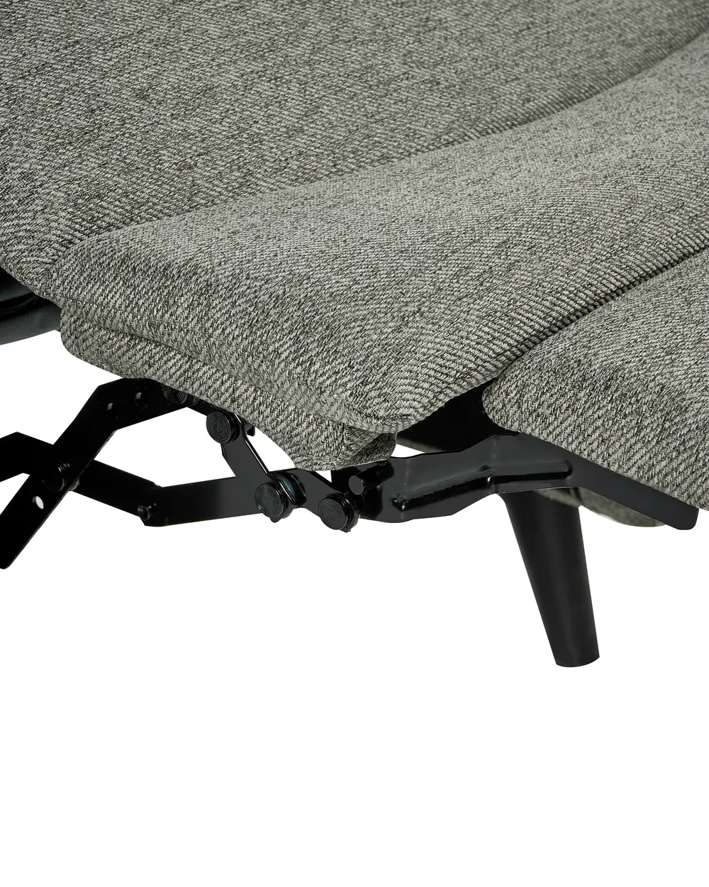 Recliner Chair SELVIK with Footrest Fabric Light Green_1039040