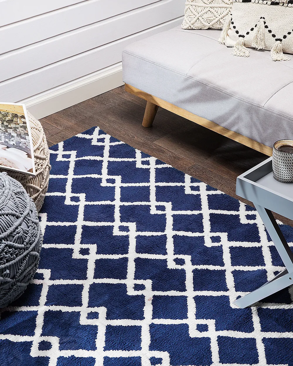 Teppich SERRES Blau 160 x 230 cm_1177807