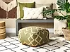 Pouf GOPI Jute Grün