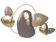 Wall Decor CLANE Metal 46 cm Gold_995401