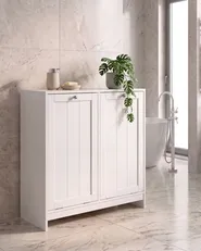 Tilt-Out Laundry Cabinet AYPEL 66 cm White_1135578