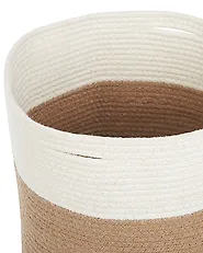 Aufbewahrungskorb 2er Set ARDESEN Baumwolle Naturfarben_840447