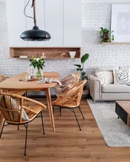 Dining Chair SARITA Rattan Natural_892195